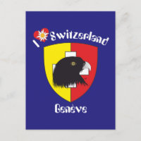 Genf - Genève Schweiz Postkarte
