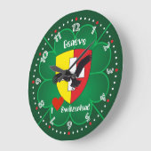 Genf / Genève Schweiz Suisse Svizzera Große Wanduhr (Winkel)