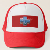 Genf - Hat, Cap Truckerkappe (Vorderseite)