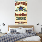 Genf Illinois Bennett Milling Company Fox River Leinwanddruck (Insitu (Schlafzimmer))