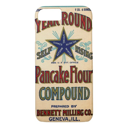 Genf Illinois Bennett Milling Company Pancake Case-Mate iPhone Hülle (Rückseite)