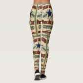 Genf Illinois Bennett Milling Company Pancake Leggings (Rückseite)