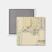 Genf, Nebraska Magnet (Vorderseite/Rückseite)