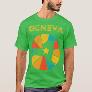 Genf New York Vintag Not leidendes Souvenir 1 T-Shirt