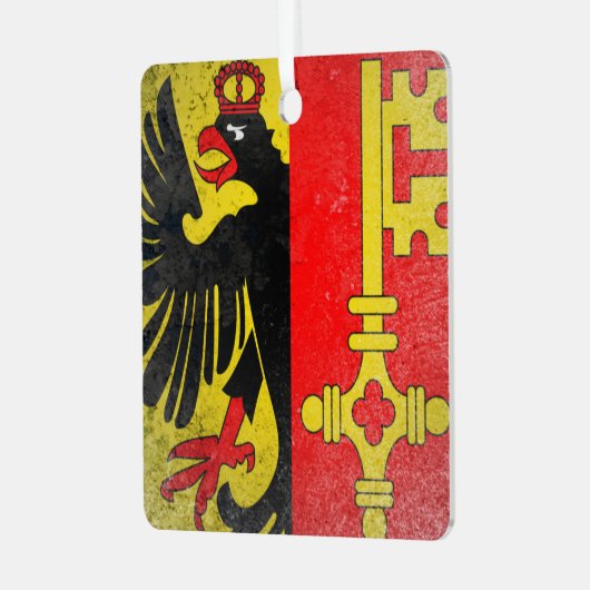 Genf Ornament Aus Metall (Vorderseite links)