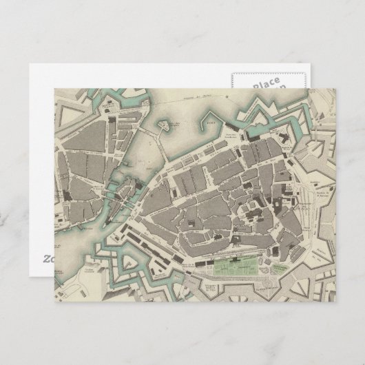 Genf Postkarte (Vorne/Hinten)