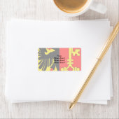 Genf, Schweiz Adressaufkleber (Insitu)