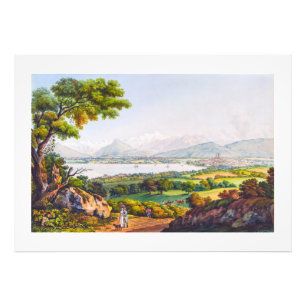 Genf, Schweiz Fotodruck