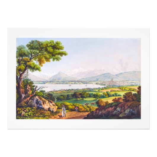 Genf, Schweiz Fotodruck (Vorne)