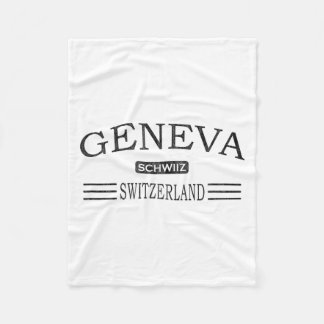 Genf Schweiz - Genf Schweiz -  Fleecedecke