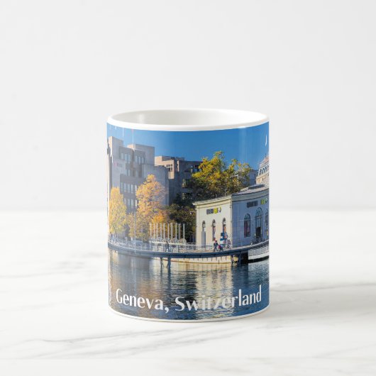 Genf, Schweiz Kaffeetasse (Mittel)