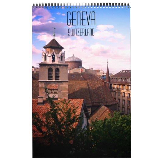 Genf Schweiz Kalender (Titelbild)