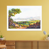 Genf, Schweiz Leinwanddruck (Insitu (Wohnzimmer))
