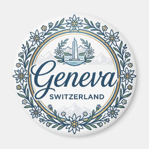 Genf Schweiz Magnet