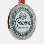 Genf Schweiz Ornament Aus Metall (Rechts)