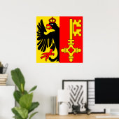 Genf, Schweiz Poster (Heimbüro)