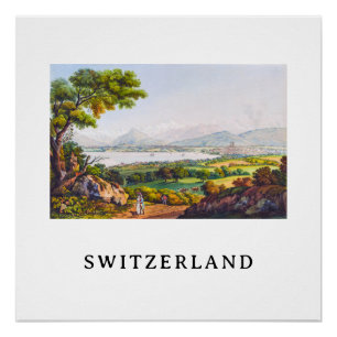Genf, Schweiz Poster