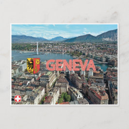 Genf - Schweiz Postkarte