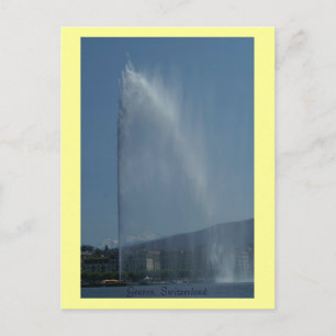 Genf, Schweiz Postkarte