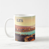 Genf Schweiz Reisen Kaffeetasse (Links)