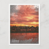 Genf Schweiz Schöne Ölstadt Postkarte (Vorderseite)