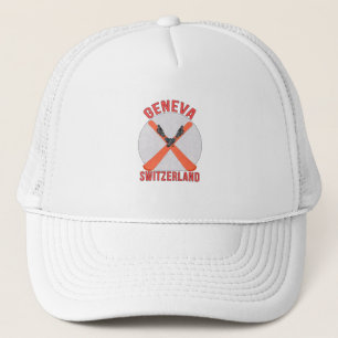 Genf, Schweiz Truckerkappe
