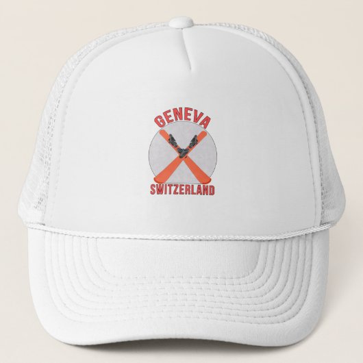 Genf, Schweiz Truckerkappe (Vorderseite)