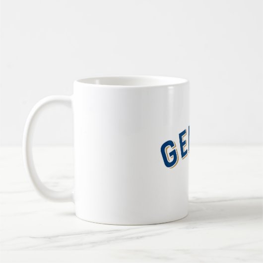 Genf, Schweiz Vintag Arch Kaffeetasse (Links)