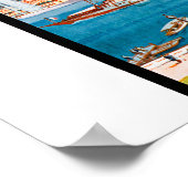 Genf Schweiz Vintage Poster wiederhergestellt (Ecke)