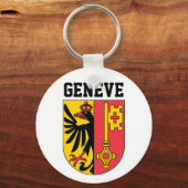 Genf, Schweiz - Wappen Schlüsselanhänger (Vorderseite)