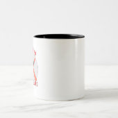 Genf, Schweiz Zweifarbige Tasse (Mittel)