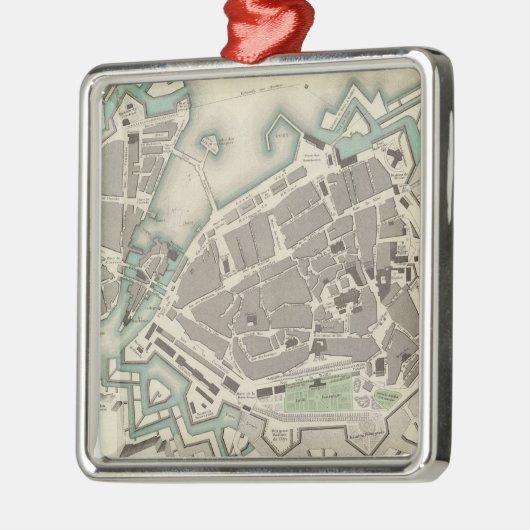 Genf Silbernes Ornament (Links)