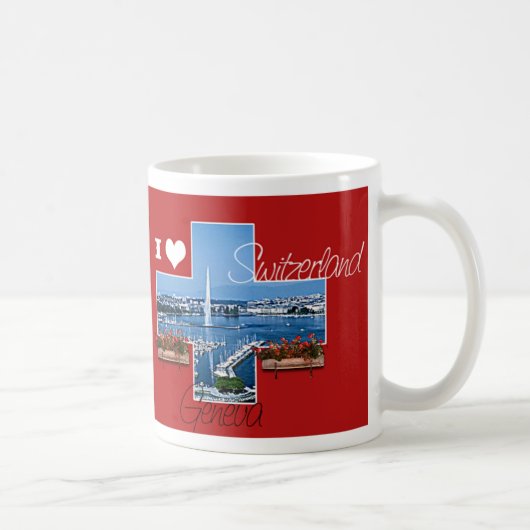 Genf - Tasse, Cup Kaffeetasse (Rechts)