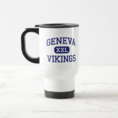 Genf - Wikinger - Gemeinschaft - Genf Illinois Reisebecher (Links)