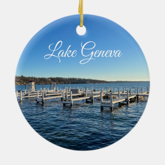 Genfer Keramik Wisconsin Keramik Ornament (Hinten)