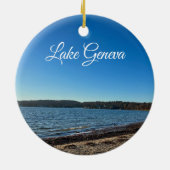 Genfer Keramik Wisconsin Keramik Ornament (Hinten)