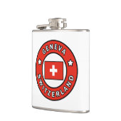 Genfer Schweiz Flachmann (Links)