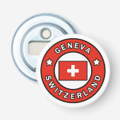 Genfer Schweiz Flaschenöffner (Vorderseite)