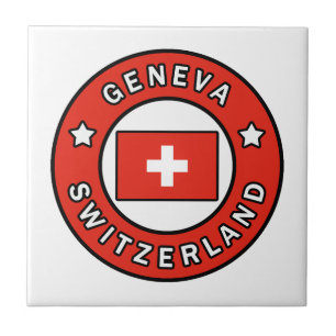 Genfer Schweiz Fliese