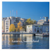 Genfer Schweiz Fliese (Vorderseite)