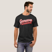 Genfer Schweiz T-Shirt (Vorne ganz)