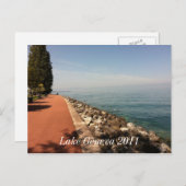 Genfer See 2011 Postkarte (Vorne/Hinten)