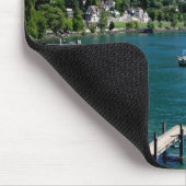 Genfer See im Sommer Mousepad (Ecke)