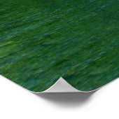 Genfer See im Sommer Poster (Ecke)