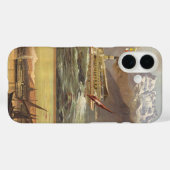 Genfer See Reise Case-Mate iPhone Hülle (Rückseite (Horizontal))