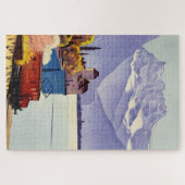 Genfer See Reise Puzzle (Horizontal)