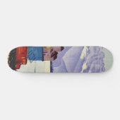 Genfer See Reise Skateboard (Horizontal)