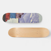 Genfer See Reise Skateboard (Horizontal)