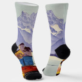 Genfer See Reise Socken (Gewinkelt)