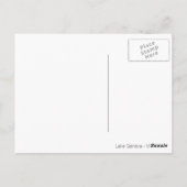 Genfer See Schweiz Postkarte (Rückseite)